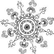 H754MandalaSchneeflocke